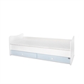 Bed MiniMAX NEW white+baby blue /teenage bed/